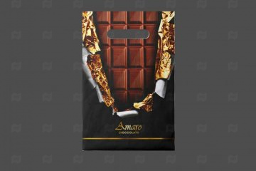 картинка Пакеты ВР Горький шоколад 20х30 (100 шт.) Мир упаковки