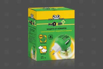 Купить Комплект от комаров Nadzor ( Электрофумигатор+жидкость 30 мл ). Мир упаковки